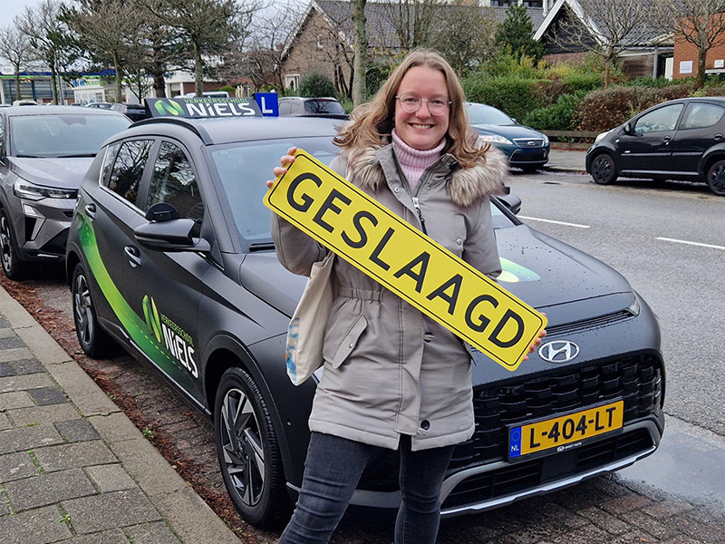 Annigje geslaagd