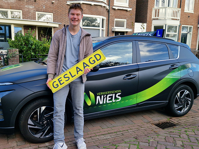 Marnix geslaagd