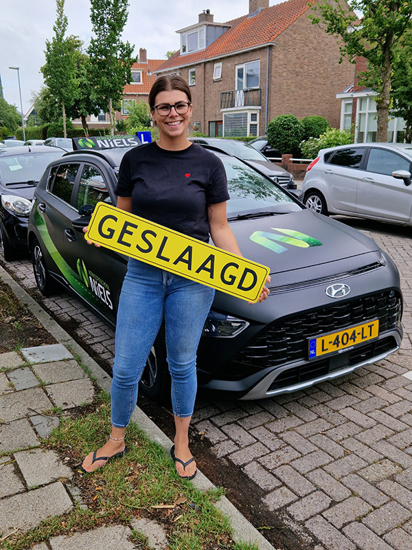 Nikki geslaagd