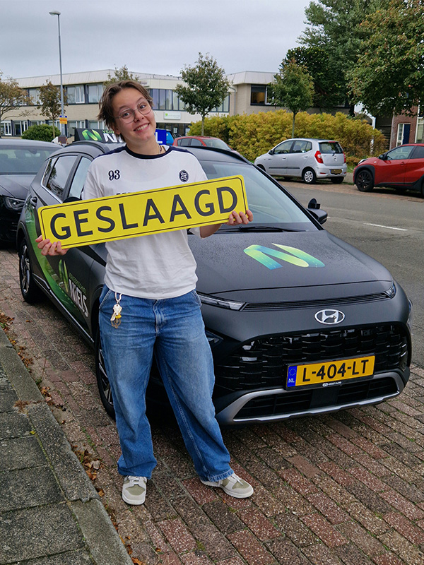 Anna geslaagd